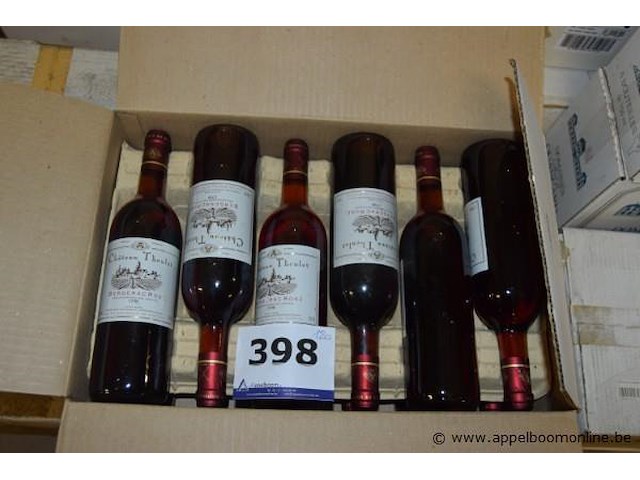 120x fles rosé wijn, château theulet, bergerac rosé, 1998, 75cl - afbeelding 1 van  3
