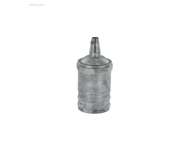 (120x) gladde aluminium lamphouder zilver chacon... - afbeelding 1 van  6