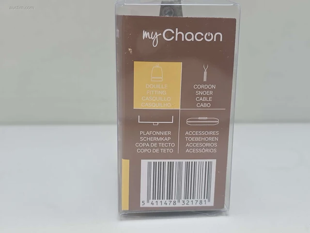 (120x) gladde aluminium lamphouder zilver chacon... - afbeelding 4 van  6