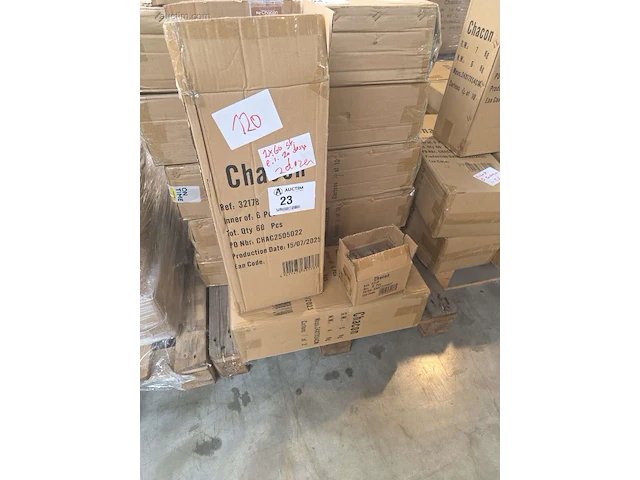 (120x) gladde aluminium lamphouder zilver chacon... - afbeelding 6 van  6