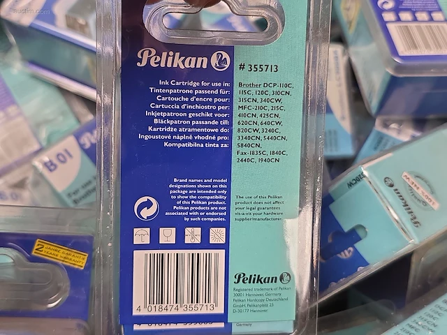 (120x) inktpatronen voor printers pelikan b01 - afbeelding 3 van  5