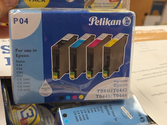 (120x) inktpatronen voor printers pelikan p04 - afbeelding 1 van  4