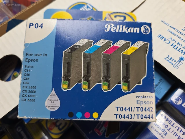 (120x) inktpatronen voor printers pelikan p04 - afbeelding 1 van  4