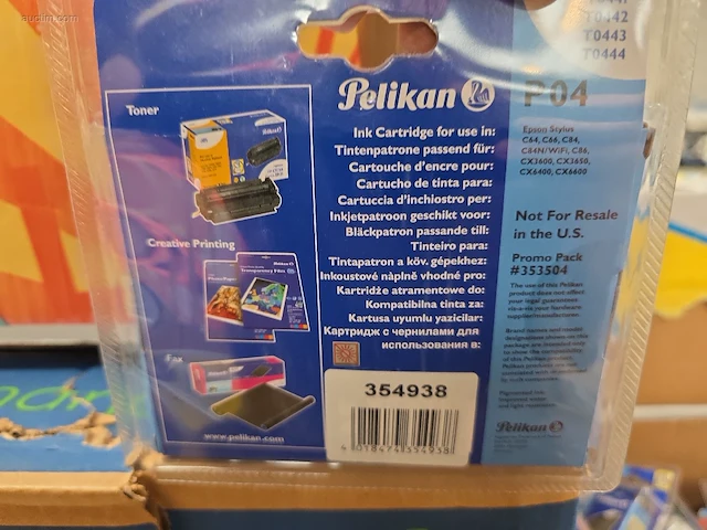 (120x) inktpatronen voor printers pelikan p04 - afbeelding 3 van  5