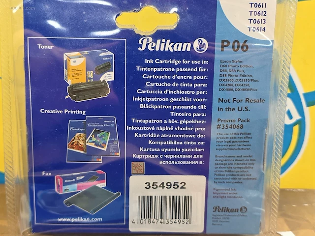 (120x) inktpatronen voor printers pelikan p06 - afbeelding 3 van  5