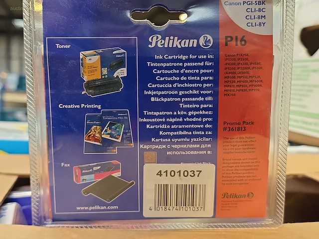 (120x) inktpatronen voor printers pelikan p16 - afbeelding 3 van  4