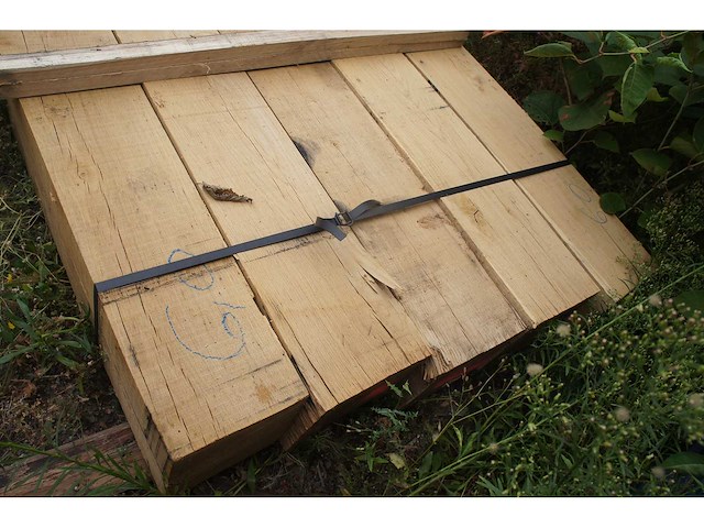 1,22 m³ eiken balken 200x200 - afbeelding 5 van  5