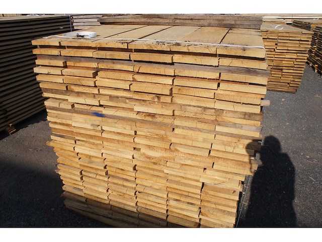 1,22 m³ eiken planken 22mm - afbeelding 3 van  4
