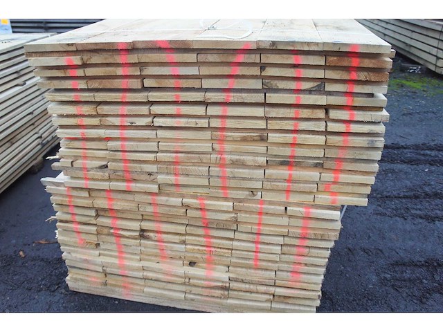 1,22 m³ eiken planken 22mm - afbeelding 3 van  5