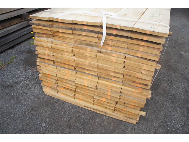 1,23 m³ eiken planken 22mm - afbeelding 3 van  4