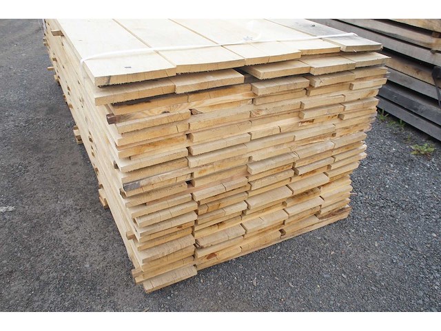 1,23 m³ eiken planken 22mm - afbeelding 4 van  4