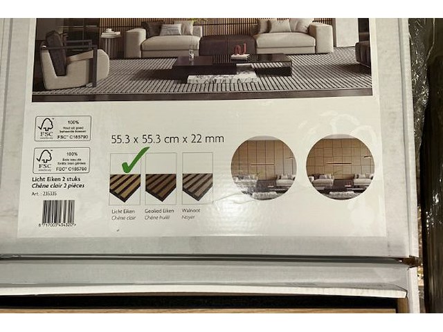 124 akoestische wandpanelen - afbeelding 3 van  4