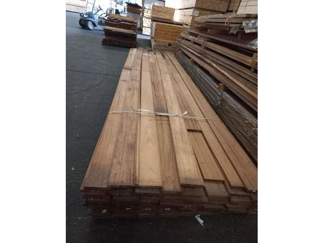(124x) plancher omniplex iroko - tg2 plr-290 - afbeelding 1 van  4