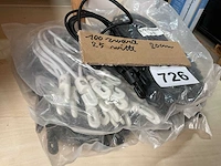 125 elastieken met haak - afbeelding 2 van  3