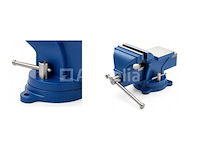 125 mm bankschroef met ondragon roterend aambeeld - afbeelding 2 van  2