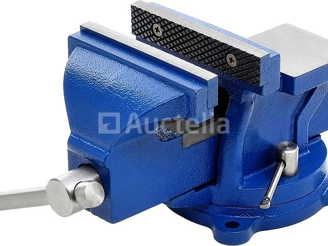 125 mm draaibankschroef met kraft&dele-aambeeld - afbeelding 1 van  4