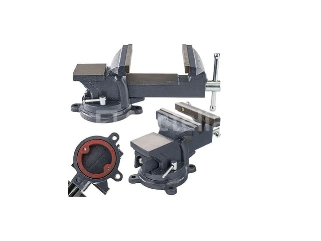 125 mm roterende bankschroef met anvil 360 powermat - afbeelding 2 van  3