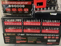 126 delige schroevendraaier en bitsenset - afbeelding 3 van  3