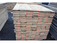 1,26 m³ eiken planken 22mm - afbeelding 1 van  1
