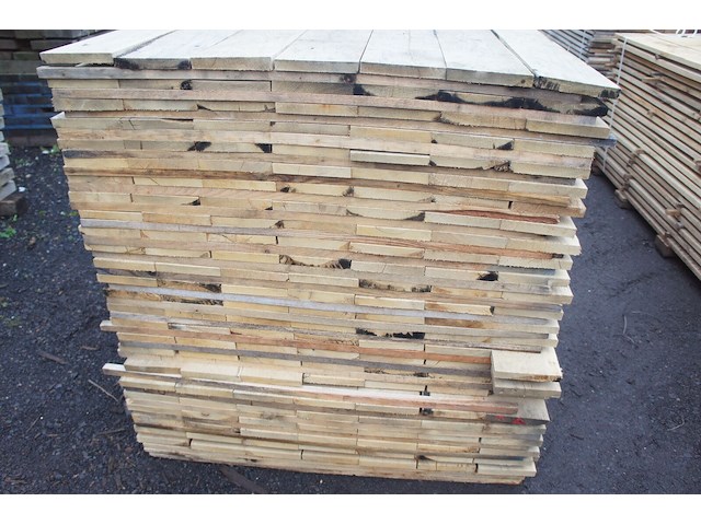 1,26 m³ eiken planken 22mm - afbeelding 3 van  4