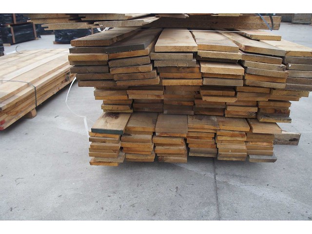 1,26 m³ eiken planken 22mm - afbeelding 2 van  4