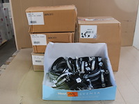 126 x ophangbeugels met rubber ø100 - afbeelding 2 van  2