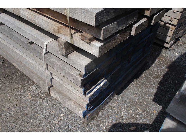 1,27 m³ eiken planken 54mm - afbeelding 2 van  4