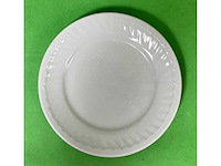 127x witte geribde borden (127x) - afbeelding 1 van  1