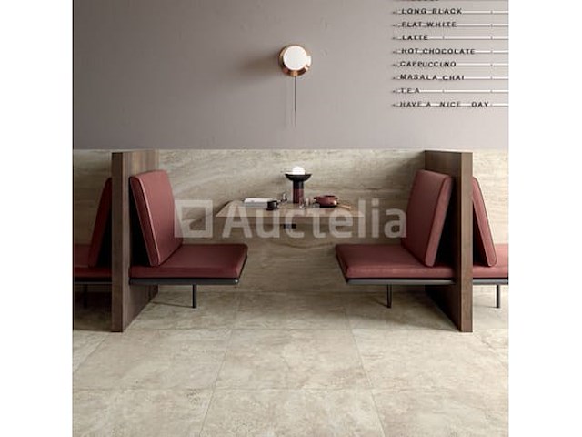 129,60 m² navona bone cross 60x120 rectificaties, steen-effect, vloer en muur - afbeelding 1 van  3