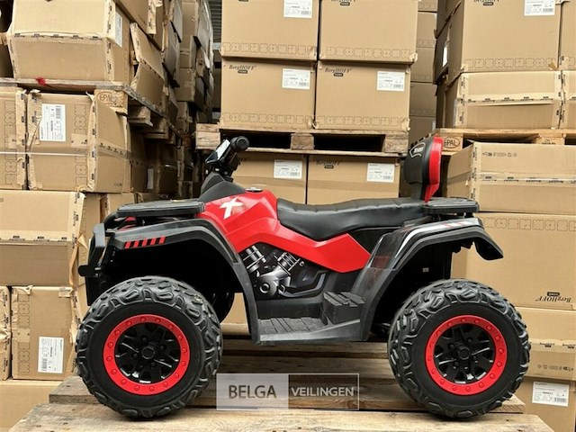 12v double seat atv - red - afbeelding 1 van  5