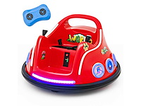12v kinderbotsauto met 360° rotatie, muziek, verlichting en afstandsbediening - afbeelding 10 van  10