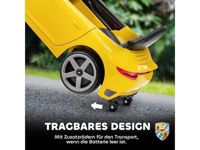 12v kinderelektrische auto met 2,4ghz afstandsbediening, 2 motoren - afbeelding 5 van  8