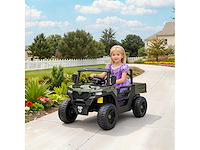 12v kinderen elektrische auto met afstandsbediening, ophanging, kofferbak en muziek, leeftijd 3-8 jaar - afbeelding 2 van  10