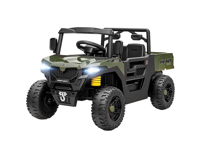 12v kinderen elektrische auto met afstandsbediening, ophanging, kofferbak en muziek, leeftijd 3-8 jaar - afbeelding 3 van  10