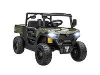 12v kinderen elektrische auto met afstandsbediening, ophanging, kofferbak en muziek, leeftijd 3-8 jaar - afbeelding 7 van  10