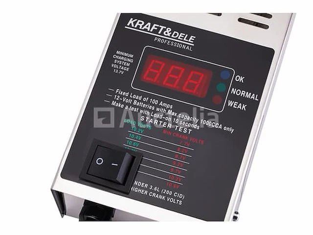 12v kraft&dele digitale batterijtester - afbeelding 5 van  5