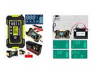 12v/6a kraft&dele smart lcd-acculader - afbeelding 2 van  2