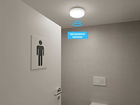 12w 4000k opbouw led panelen met sensor (16x) - afbeelding 4 van  7