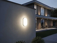 12w 4000k opbouw led panelen ovaal waterdicht brandwerend(10x) - afbeelding 6 van  7