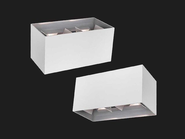 12w led wandlamp 4 licht verstelbaar waterdicht (8x) - afbeelding 8 van  10