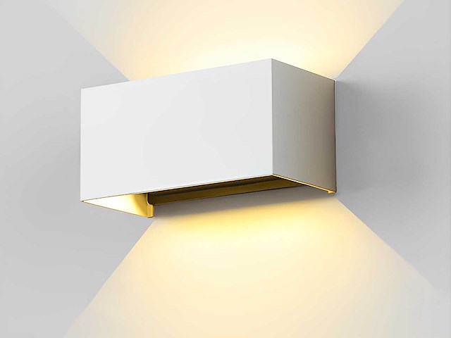 12w led wandlamp 4 licht verstelbaar waterdicht(4x) - afbeelding 3 van  4