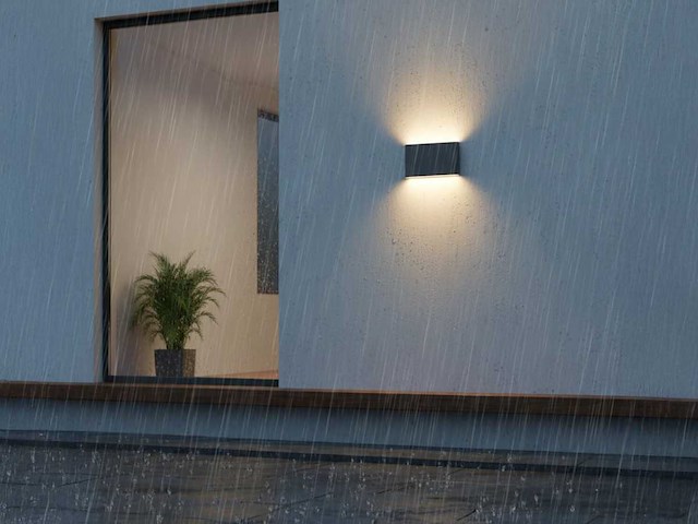 12w led wandlamp duo licht waterdicht 17.5cm(4x) - afbeelding 7 van  11