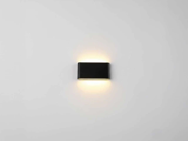 12w led wandlamp duo licht zwart warm wit waterdicht 17.5cm(12x) - afbeelding 8 van  11
