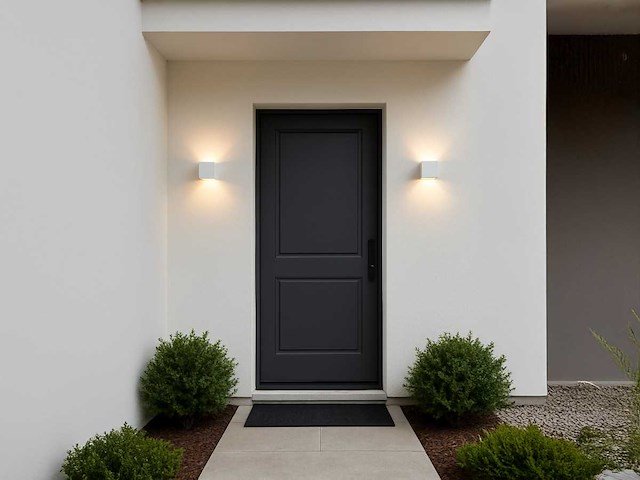 12w led wandlamp kubus duo licht verstelbaar waterdicht(6x) - afbeelding 3 van  9