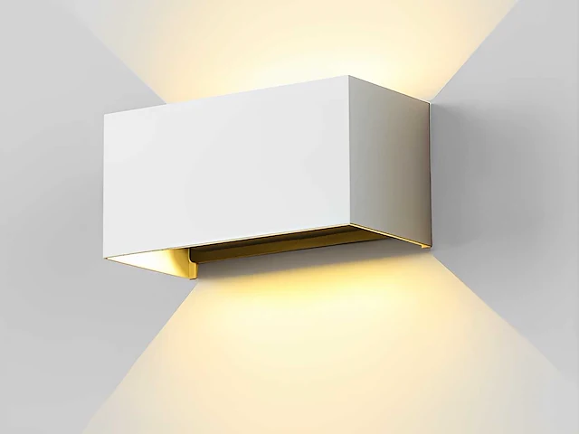 12w led wit wandlamp 4 licht verstelbaar waterdicht(4x) - afbeelding 1 van  9