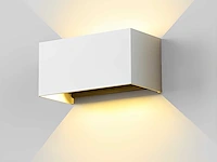 12w led wit wandlamp 4 licht verstelbaar waterdicht(4x)