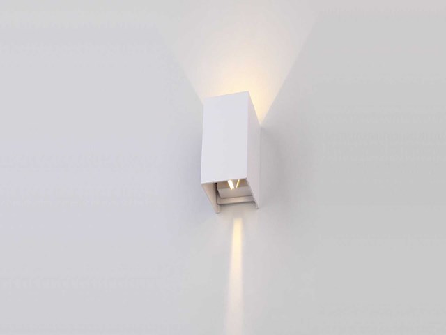 12w led wit wandlamp duo licht verstelbaar waterdicht(8x) - afbeelding 3 van  6