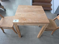 (12x) (12x) professionele houten (teak) tafel- en... - afbeelding 2 van  4