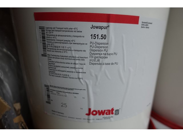 12x 25kg pu-dispersielijm jowat - afbeelding 3 van  3