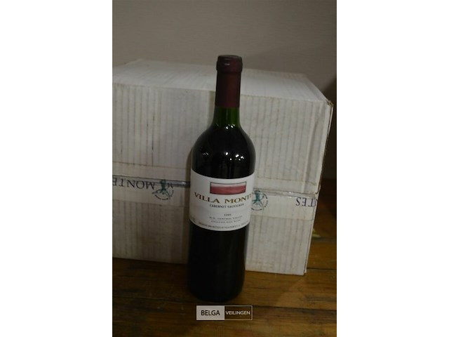 12x 750ml villa montes cabernet sauvignon - afbeelding 1 van  2